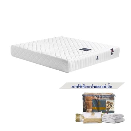 ที่นอนสปริง 3.5 ฟุต DUNLOPILLO รุ่น MANSION พร้อมชุดเครื่องนอน 7 ชิ้น_0