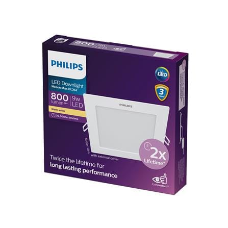 ดาวน์ไลท์ LED PHILIPS DL262 5 นิ้ว 9 วัตต์ WARM WHITE สีขาว_3