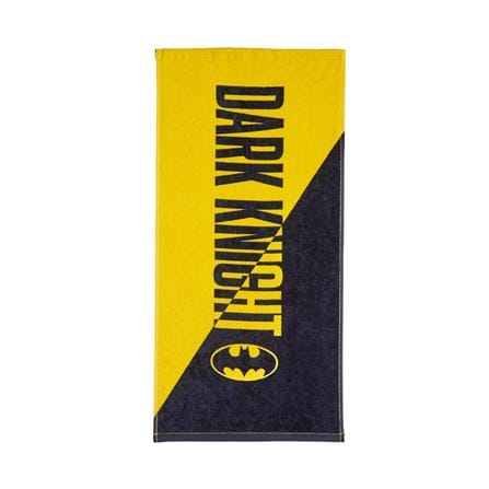ผ้าขนหนู SATIN PLUS BATMAN 15X30 นิ้ว สีเหลือง_1