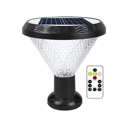 ไฟหัวเสา SOLAR LUMAX 74-00041 40 วัตต์ RGB สีดำ_0
