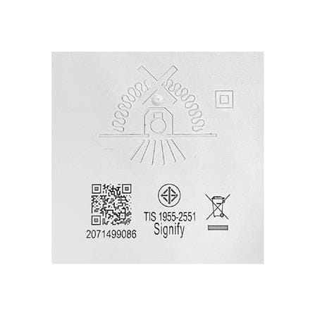 ดาวน์ไลท์ LED PHILIPS ERIDANI 6 นิ้ว 14 วัตต์ COOL WHITE สีขาว_4