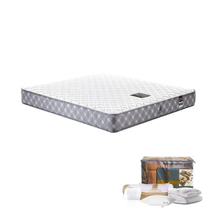 ที่นอนสปริง 6 ฟุต DUNLOPILLO รุ่น VANCOVER พร้อมชุดเครื่องนอน 11 ชิ้น