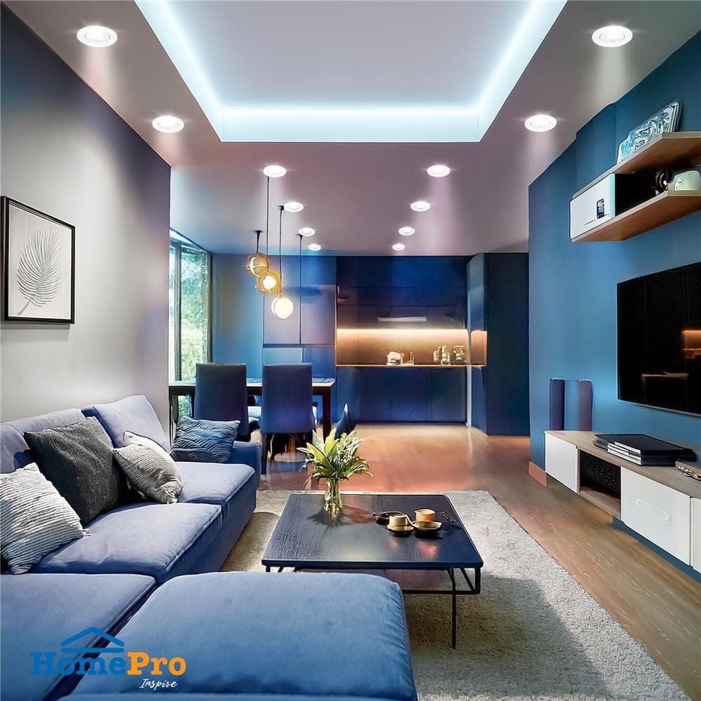 ดาวน์ไลท์ LED CARINI LCG0330R 3 นิ้ว 5 วัตต์ WARM WHITE สีขาว