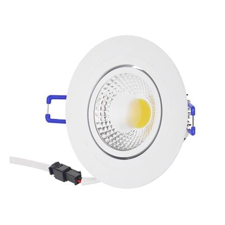 ดาวน์ไลท์ LED CARINI LCG0330R 3 นิ้ว 5 วัตต์ WARM WHITE สีขาว_2