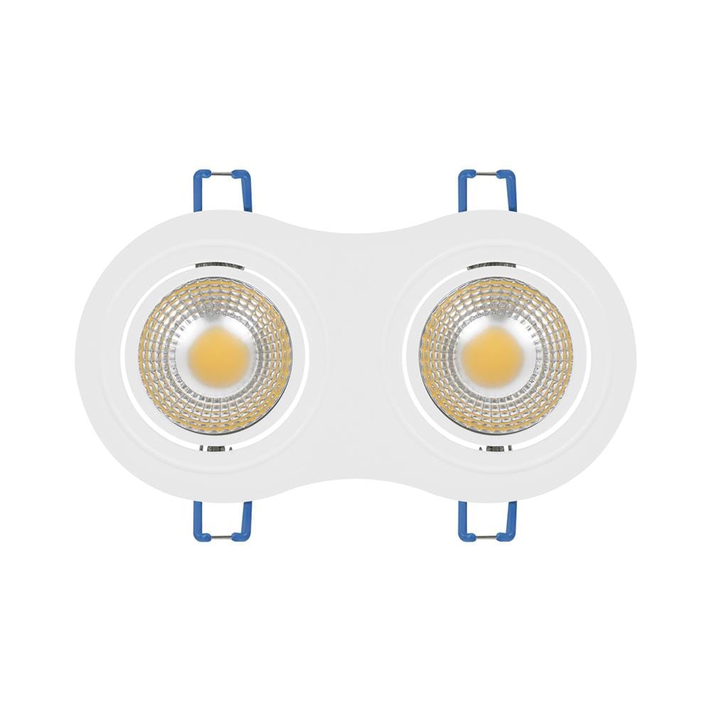 ดาวน์ไลท์ LED CARINI LCG0330R 6 นิ้ว 10 วัตต์ WARM WHITE สีขาว