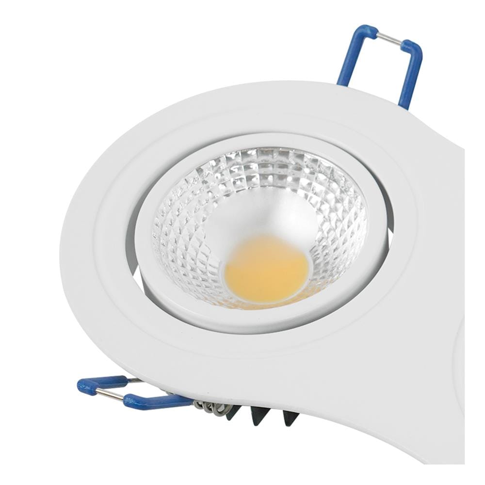 ดาวน์ไลท์ LED CARINI LCG0330R 6 นิ้ว 10 วัตต์ WARM WHITE สีขาว