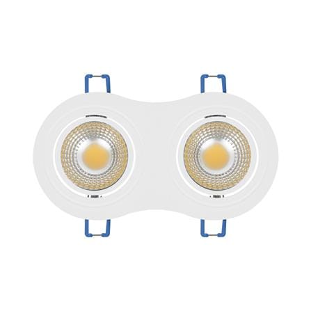 ดาวน์ไลท์ LED CARINI LCG0330R 6 นิ้ว 10 วัตต์ WARM WHITE สีขาว_0