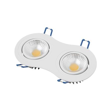 ดาวน์ไลท์ LED CARINI LCG0330R 6 นิ้ว 10 วัตต์ WARM WHITE สีขาว_1