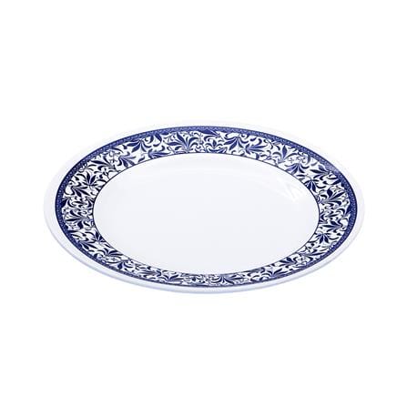 จานเมลามีนตื้น 10 นิ้ว VANDA BLUE GARDEN_1