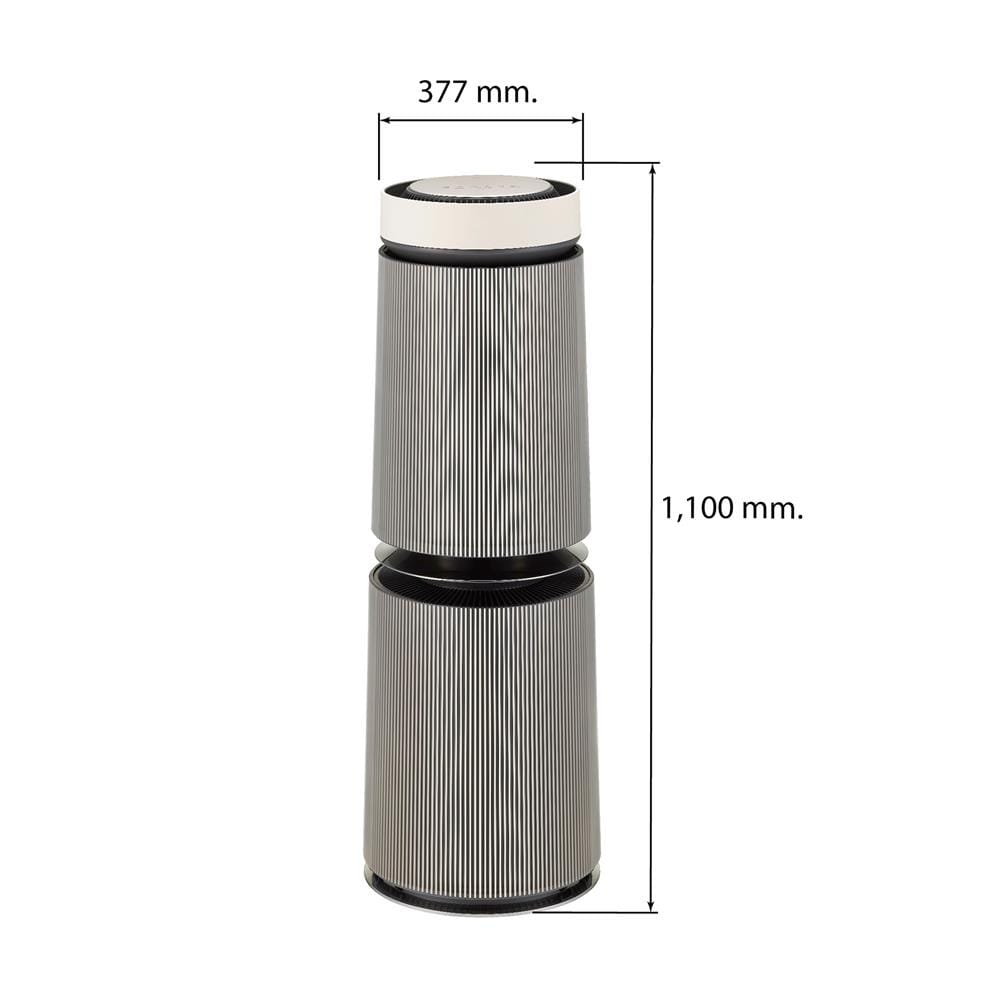 เครื่องฟอกอากาศ 104 ตร.ม. LG AS10GDBY0.ABAE สีเบจ