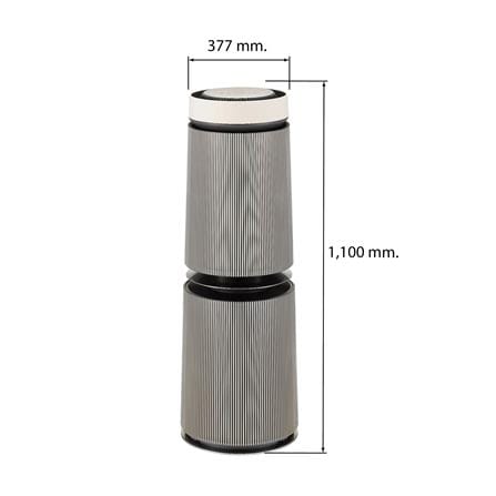 เครื่องฟอกอากาศ 104 ตร.ม. LG AS10GDBY0.ABAE สีเบจ_4