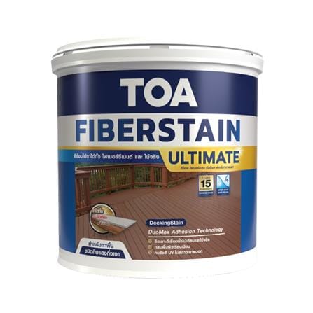 สีย้อมพื้นไม้ TOA FIBERSTAIN ULTIMATE DC900 สีดำ ทึบแสงกึ่งเงา 1 แกลลอน_0