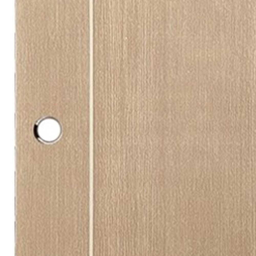ประตูห้องน้ำ UPVC AZLE WB1 70X200 ซม. สีน้ำตาล เจาะลูกบิด