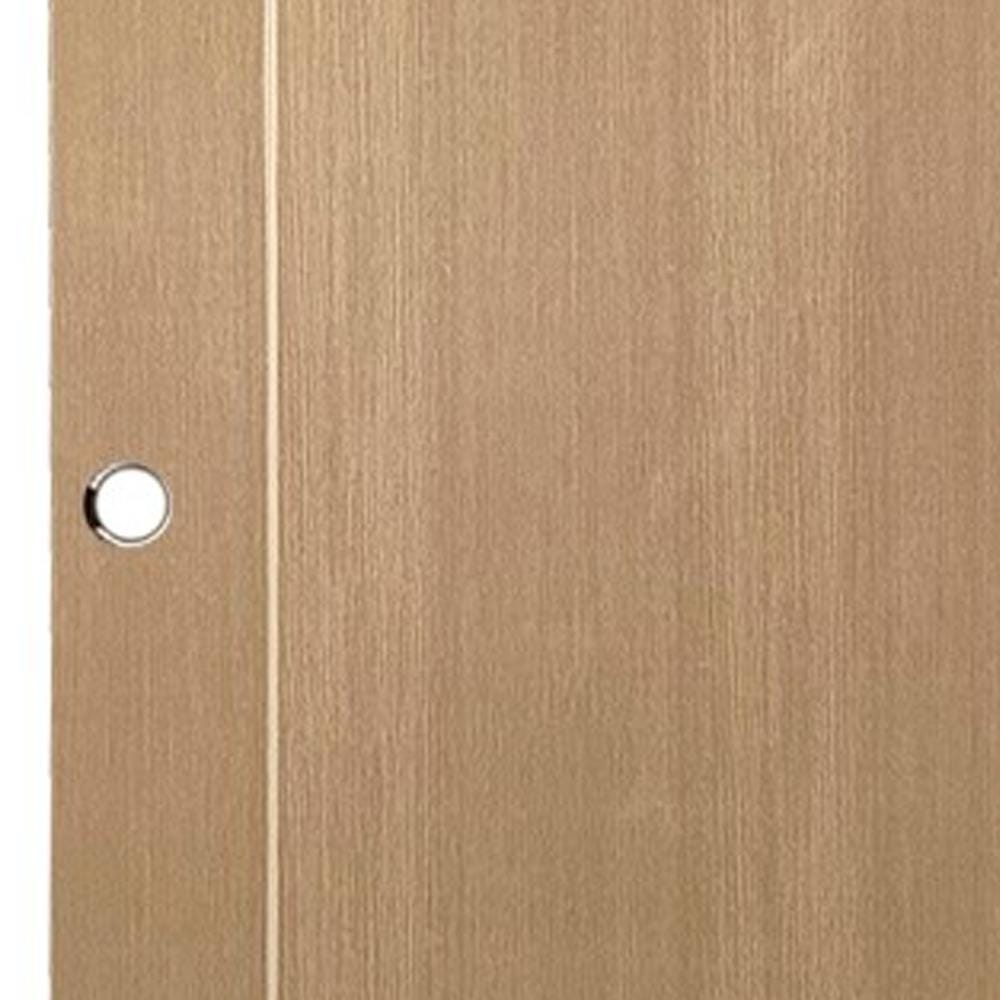 ประตูห้องน้ำ UPVC AZLE WB1 70X200 ซม. สีน้ำตาลเข้ม เจาะลูกบิด