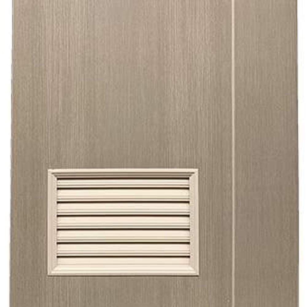 ประตูห้องน้ำ UPVC เจาะลูกบิด AZLE WB2 70x200 ซม. สี WHITE/GREY
