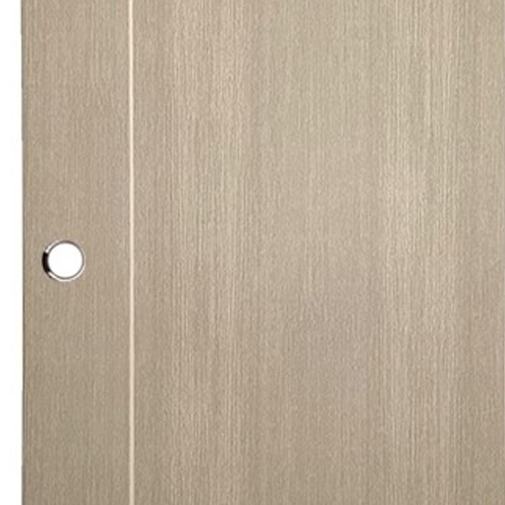 ประตูห้องน้ำ UPVC เจาะลูกบิด AZLE WB2 70x200 ซม. สี WHITE/GREY