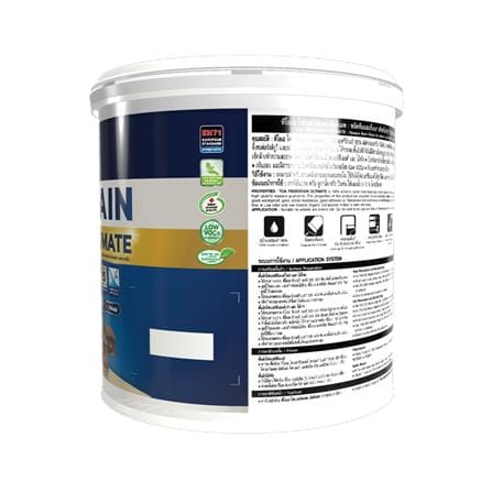 สีย้อมไม้ TOA FIBERSTAIN ULTIMATE WC600 สีไม้สัก ทึบแสงกึ่งเงา 1 แกลลอน_3