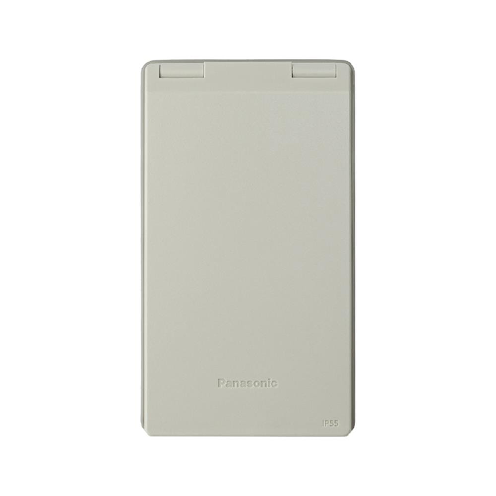 หน้ากากกันน้ำ 1 ช่อง PANASONIC WEG7901K สีครีม