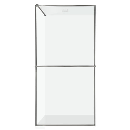 ฉากกั้นอาบน้ำ MOYA PLUS GF100 (GREY) 100x190 ซม._1