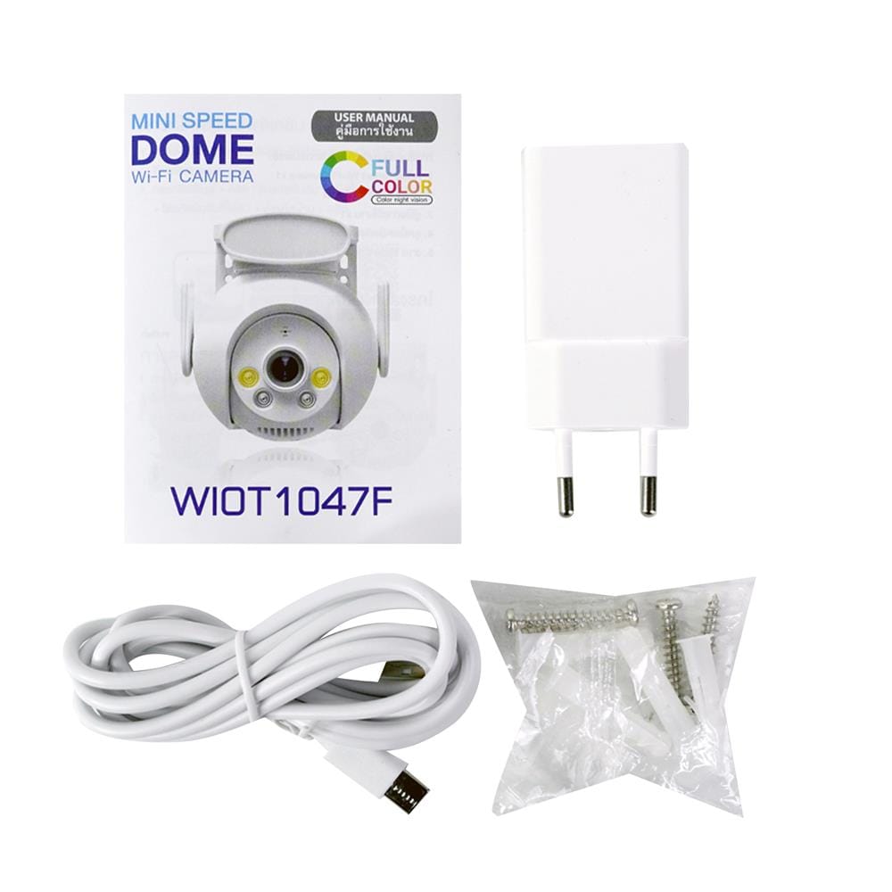 กล้องวงจรปิดภายนอก WATASHI WIOT1047F 4 ล้านพิกเซล