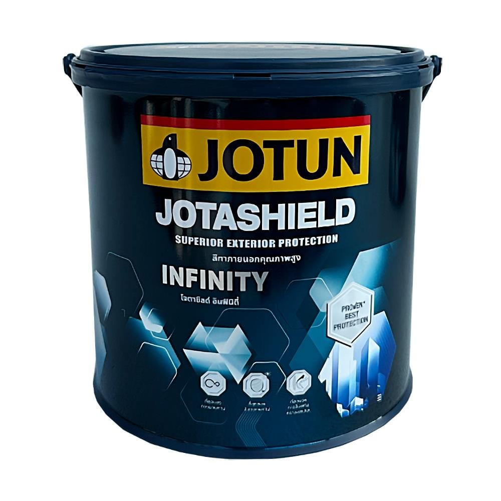สีน้ำทาภายนอก ชนิดกึ่งเงา JOTUN JOTASHIELD INFINITY BASE B 1 แกลลอน