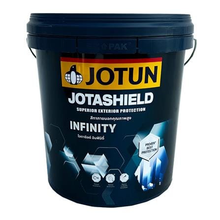 สีน้ำทาภายนอก ชนิดกึ่งเงา JOTUN JOTASHIELD INFINITY BASE A 9 ลิตร_0