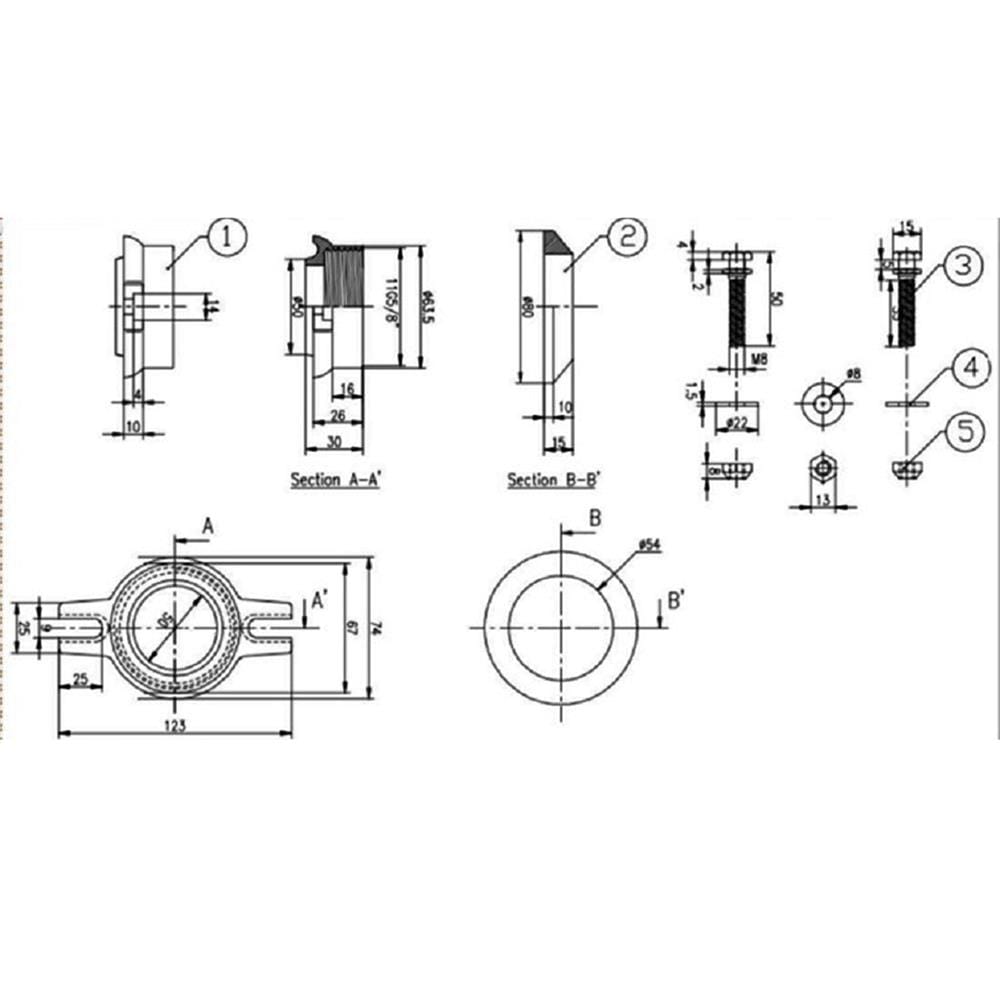 ข้อต่อน้ำทิ้ง AMERICAN STANDARD VP-1504