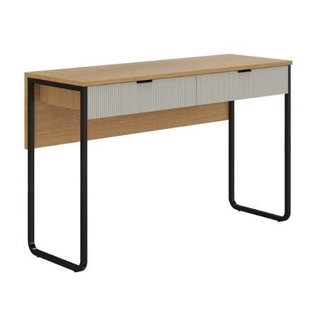 โต๊ะเครื่องแป้ง SB FURNITURE WHIZ 19228160 119.8 ซม. สีเทาอ่อน_2