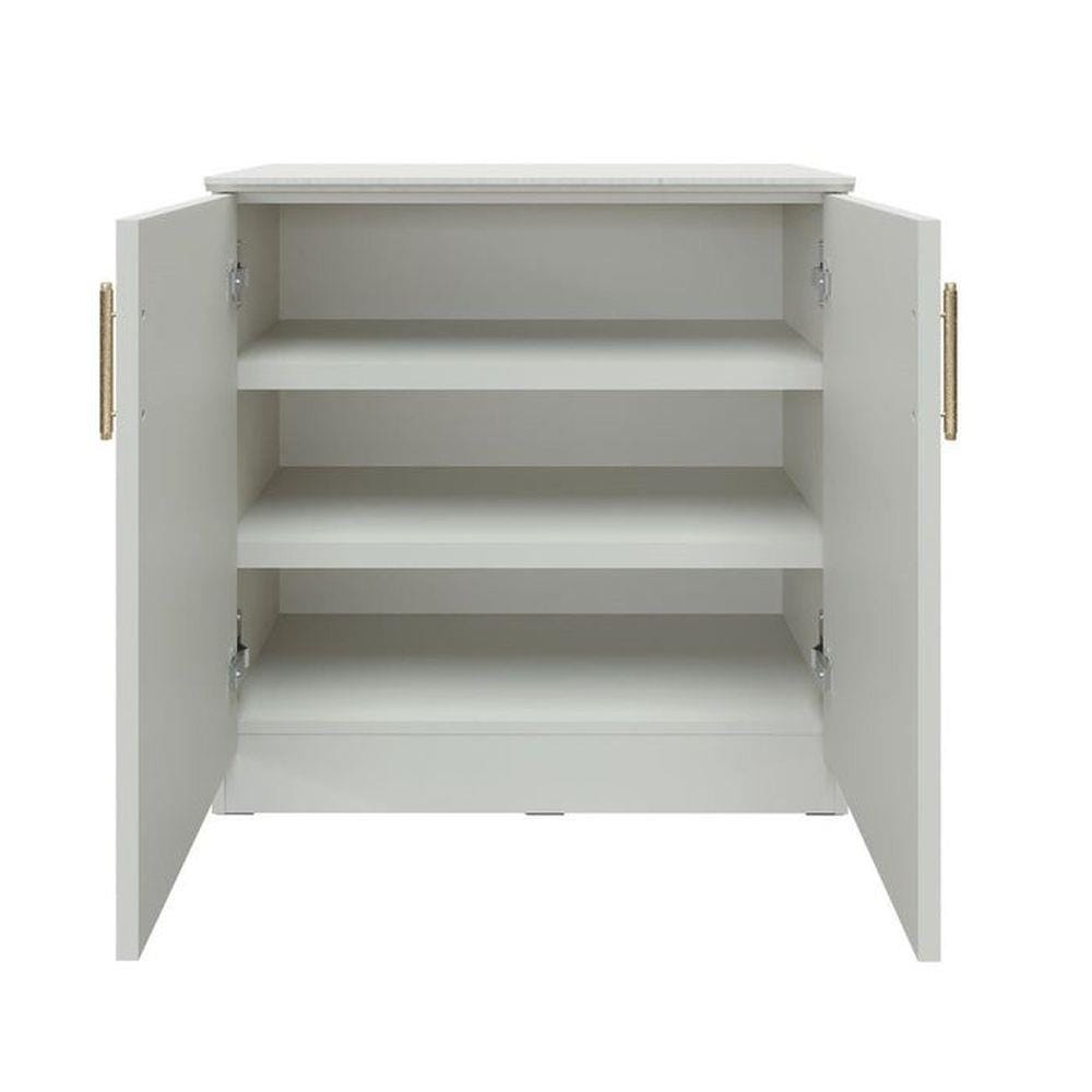 ตู้วางรองเท้า SB FURNITURE QUINN 19228846 80 ซม. สี MAGIC GREY