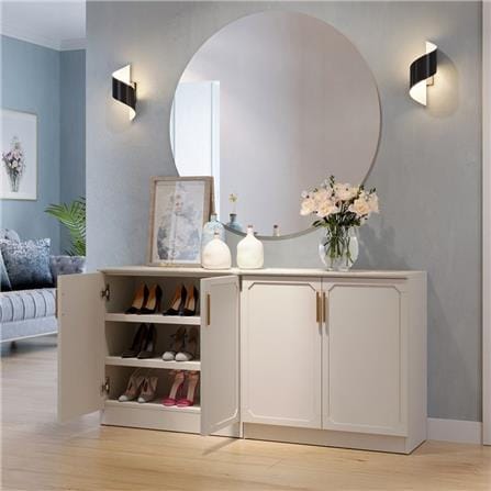 ตู้วางรองเท้า SB FURNITURE QUINN 19228846 80 ซม. สี MAGIC GREY_5