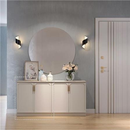 ตู้วางรองเท้า SB FURNITURE QUINN 19228846 80 ซม. สี MAGIC GREY_6