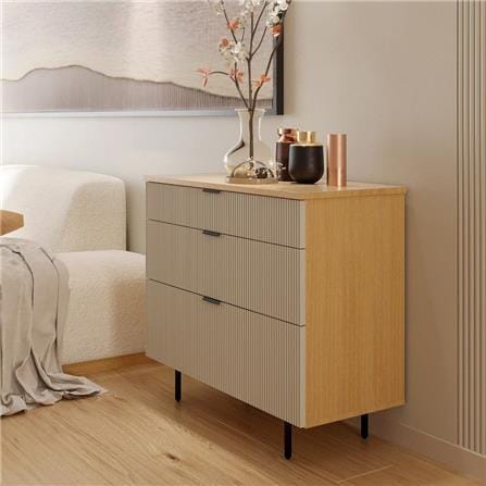 ตู้ลิ้นชัก 3 ลิ้นชัก SB FURNITURE WHIZ 19228165 สี MAGIC GREY_3