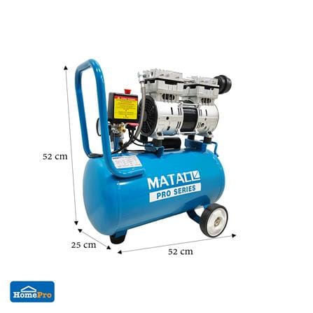 ปั๊มลมออยฟรี MATALL PRO MTP-OIL-25L 25 ลิตร 1 แรงม้า_7