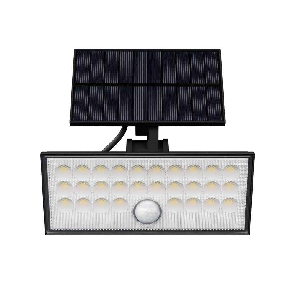 ไฟผนังภายนอก SOLAR BEC SPLIT-1BK 25 วัตต์ DAYLIGHT สีดำ