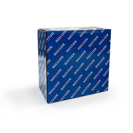 นาฬิกาปลุก RHYTHM 8RE674WR03 4X4 นิ้ว สีขาว/เทา_4