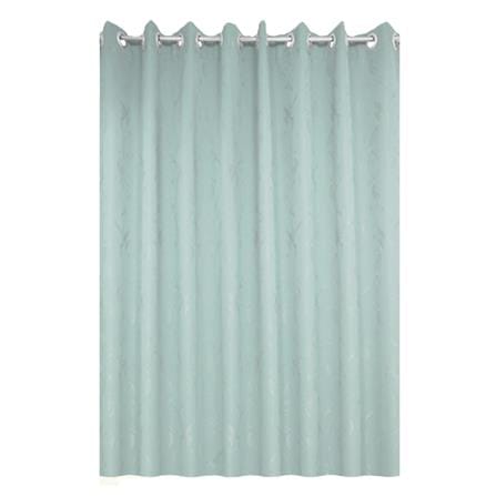ผ้าม่าน EYELET BENETTA HAMBLE UV 270X160 ซม. สีเขียว_0