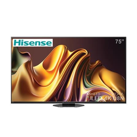 ทีวีมินิแอลอีดี 75 นิ้ว HISENSE (4K, MINI LED, VIDDA) 75U8N_0