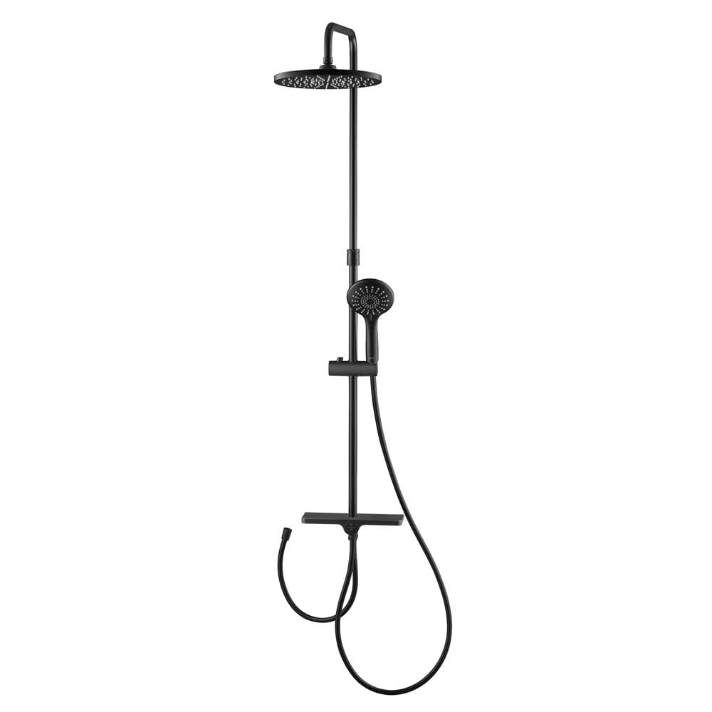 ฝักบัว RAIN SHOWER ผสม COTTO CT6216BL สีดำ
