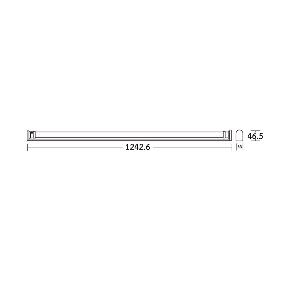 ชุดรางนีออน LED BEC T8 SET-LUGA 18 วัตต์ DAYLIGHT