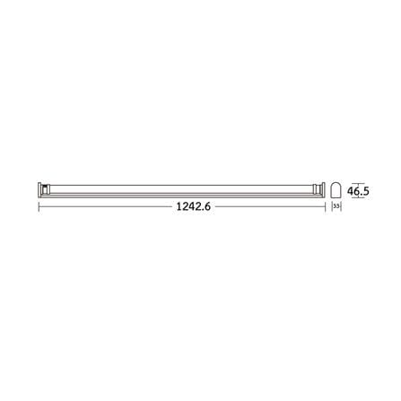 ชุดรางนีออน LED BEC T8 SET-LUGA 18 วัตต์ DAYLIGHT_4