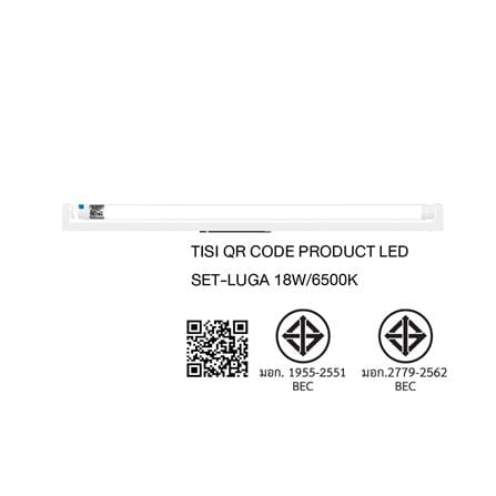 ชุดรางนีออน LED BEC T8 SET-LUGA 9 วัตต์ DAYLIGHT_5