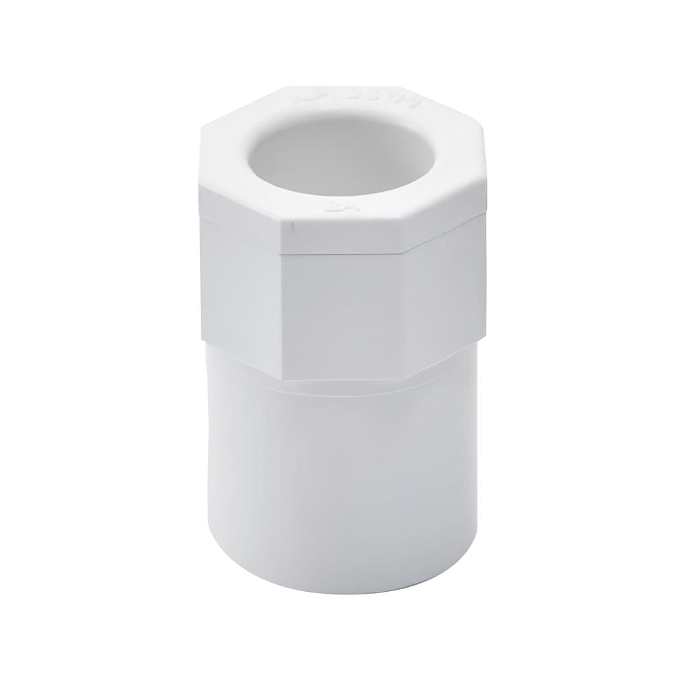 ข้อต่อเข้ากล่อง PVC ตราช้างNPI 1/2 นิ้ว มาตรฐาน JIS สีขาว