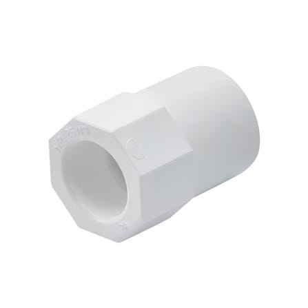 ข้อต่อเข้ากล่อง PVC ตราช้างNPI 1/2 นิ้ว มาตรฐาน JIS สีขาว_0