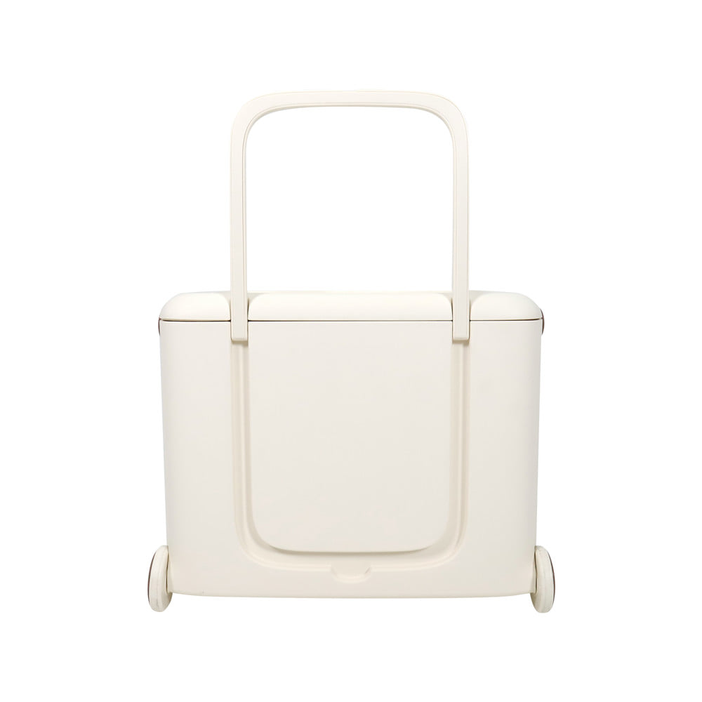 กล่องเก็บของฝาหน้า มีที่ลาก STACKO KID 49x35x38.5 ซม. สีขาว
