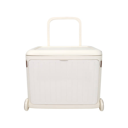 กล่องเก็บของฝาหน้า มีที่ลาก STACKO KID 49x35x38.5 ซม. สีขาว_2