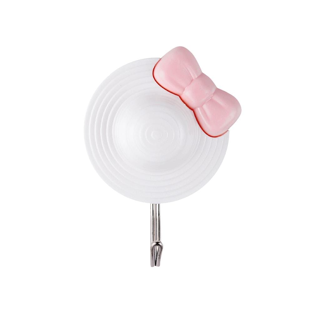 ขอแขวนรูปหมวกติดเทปกาว PLIM XY-0344 สีขาว แพ็ก 2 ชิ้น