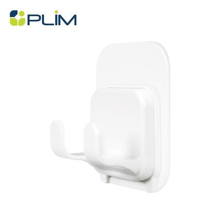 ขอแขวนเหลี่ยมติดเทปกาว PLIM XY-0710 สีขาว_0