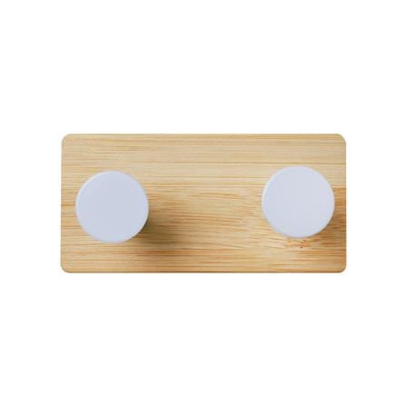 ขอแขวนติดเทปกาว 2 ตะขอ PLIM XY-0497W สีขาว_1
