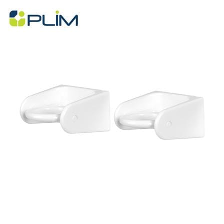 ขอแขวนยึดราวอเนกประสงค์ติดเทปกาว PLIM XY-0902 สีขาว แพ็ก 2 ชิ้น_0