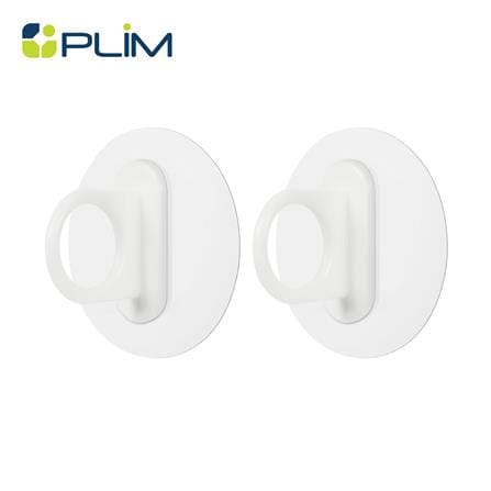 ขอแขวนยึดราวอเนกประสงค์ติดเทปกาว PLIM XY-0905 สีขาว แพ็ก 2 ชิ้น_0